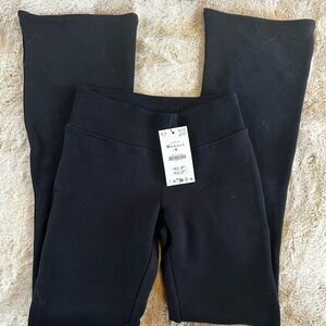 Zara Black Flared Sweatpants
